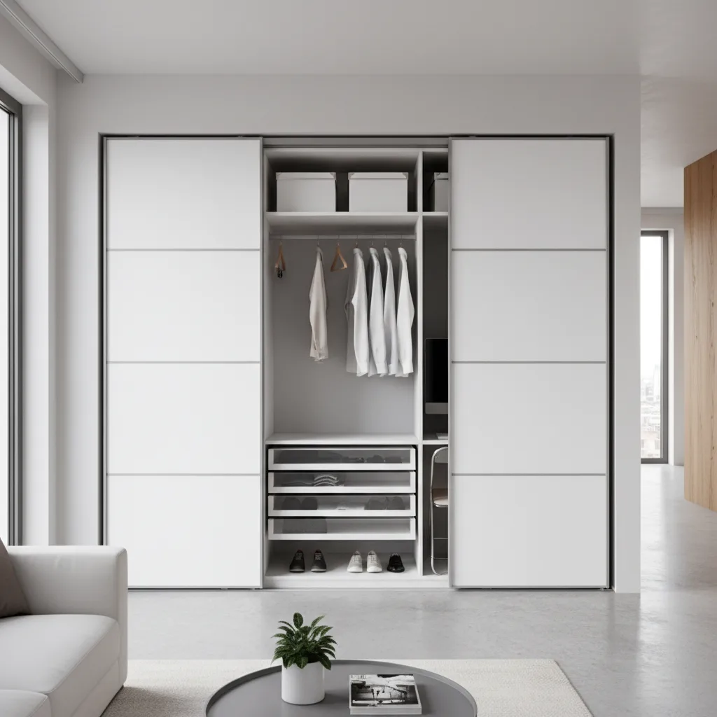 Sliding wardrobe project
