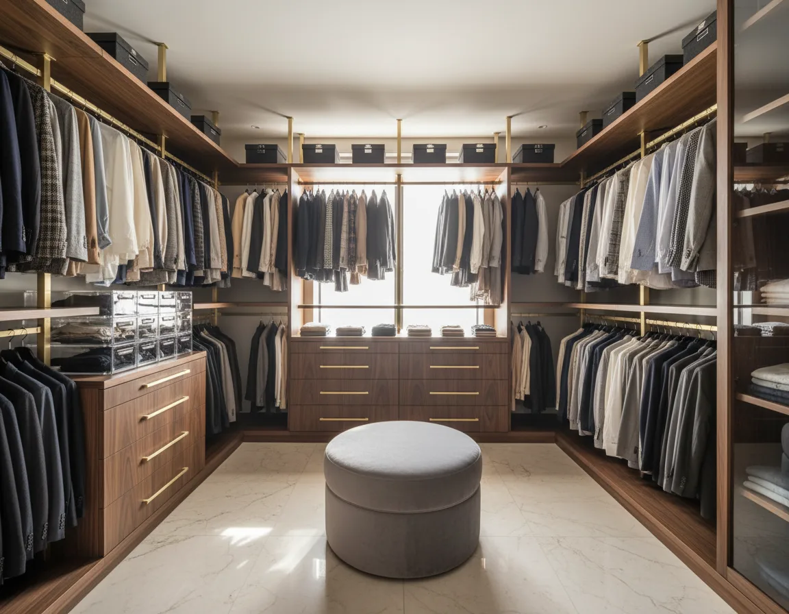 Custom walk-in wardrobes designed for Sydney homes